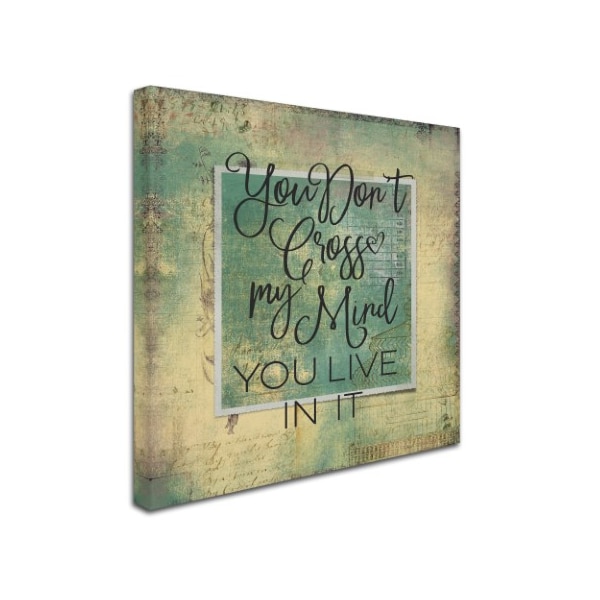 Marcee Duggar 'You Cross My Mind' Canvas Art,24x24